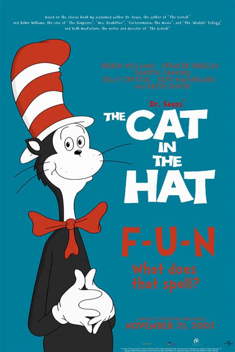 Cat In The Hat Poster Printable